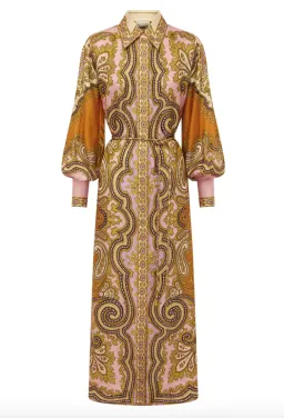 Alemais Clemenza Silk Shirtdress Size 14 for rent on The Volte - image 6