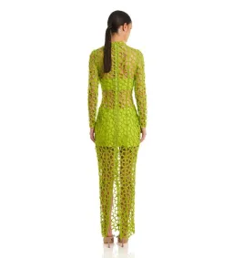 Eliya The Label Kallum Maxi Dress Green Size XS AU 6 for rent on The Volte - image 5