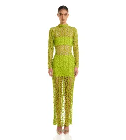 Eliya The Label Kallum Maxi Dress Green Size XS AU 6 for rent on The Volte - image 1