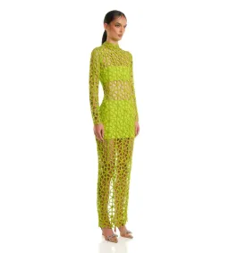 Eliya The Label Kallum Maxi Dress Green Size XS AU 6 for rent on The Volte - image 3