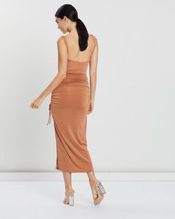 Misha Jacynta Dress Bronze Size 10 for rent on The Volte - image 5