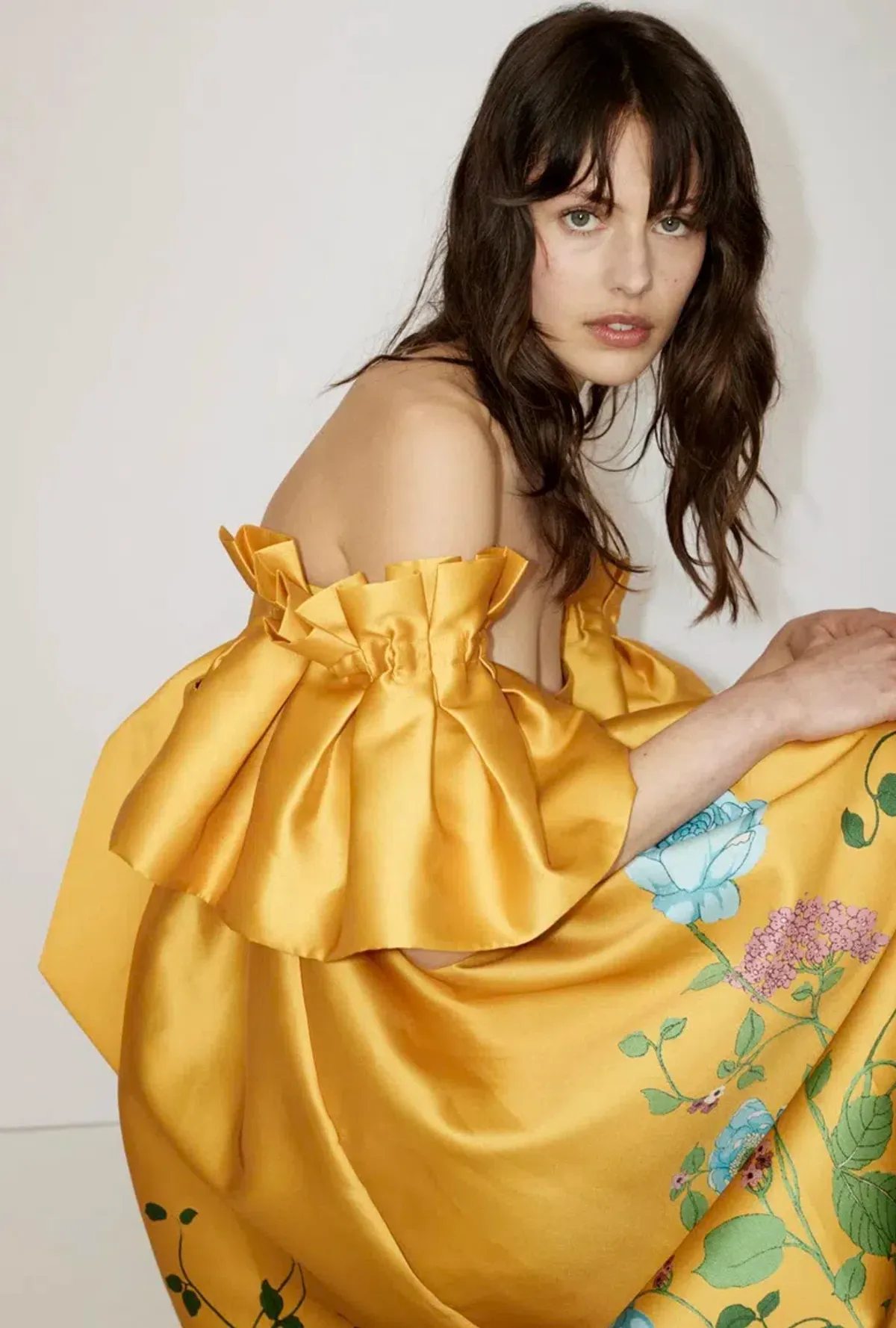 Alemais Dana Midi Dress Gold Size 12 - Image 5