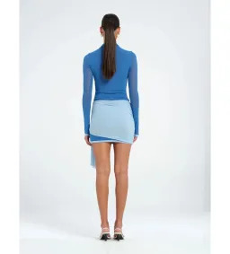 BENNI Kingsley Mini Dress Blue Size AU 6 for rent on The Volte - image 3