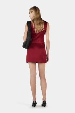 Hansen and Gretel Rowena Corset Top Red Dahlia Size AU 12 for rent on The Volte - image 2