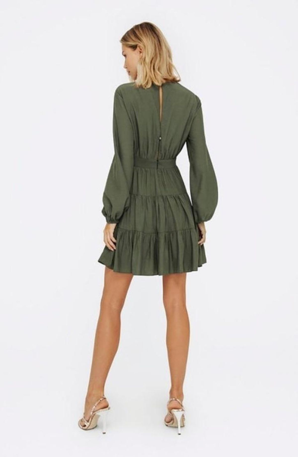Sheike Republic Dress In Sage size 6 - Image 3
