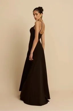 Arcina Ori Paloma Maxi Dress in Black Size 8 for rent on The Volte - image 6