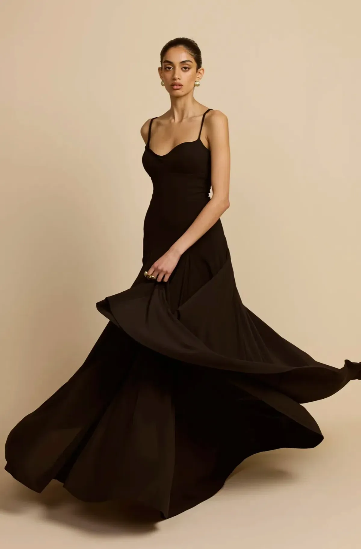 Arcina Ori Paloma Maxi Dress in Black Size M/ AU 10 - Image 3