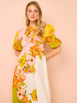 Alemais Silas Midi Dress Size 12 for rent on The Volte - image 3