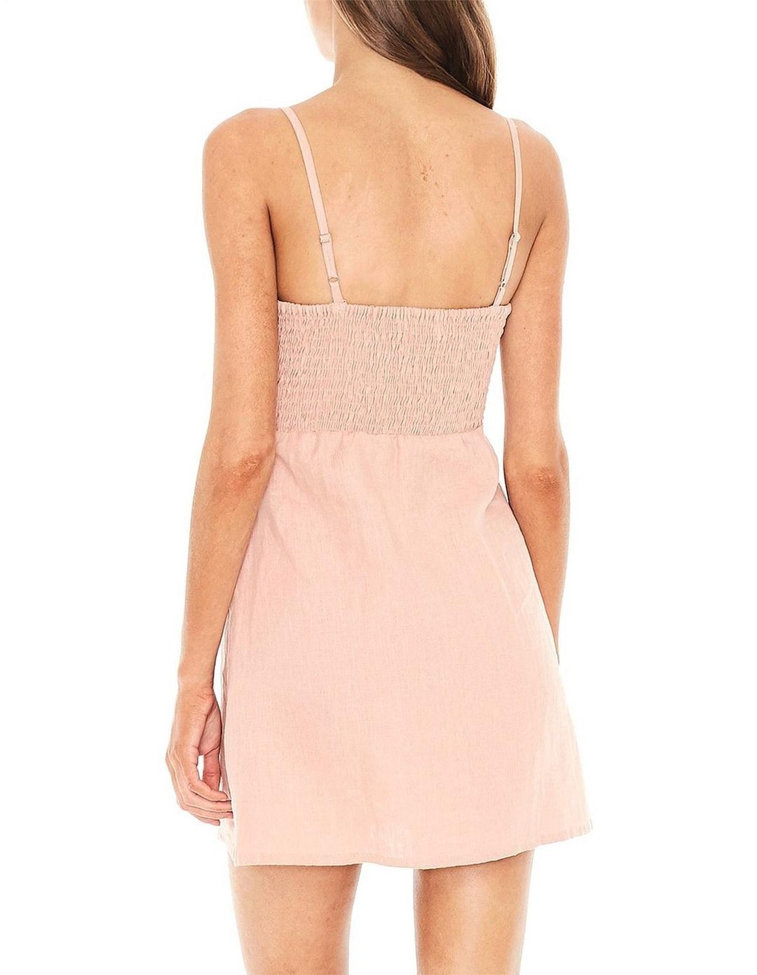 Faithful the brand Women's Pink Rodeo Mini Dress size 12 for rent on The Volte - main image