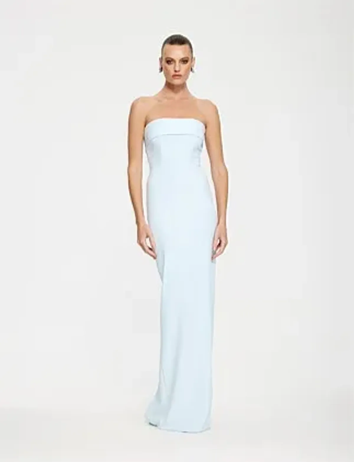 Effie Kats Monroe Gown Ice Blue Size 6/XS - Image 2