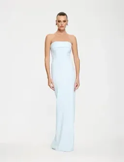 Effie Kats Monroe Gown Ice Blue Size 6/XS for rent on The Volte - image 2