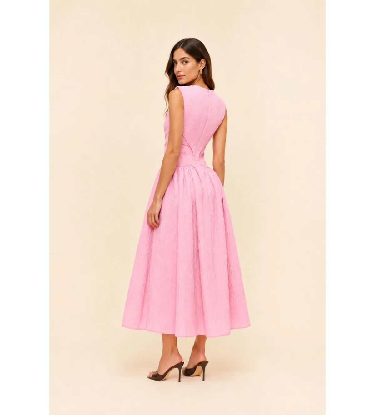 Rachel Gilbert Celia Dress in Pink Size 3/AU12 - Image 2