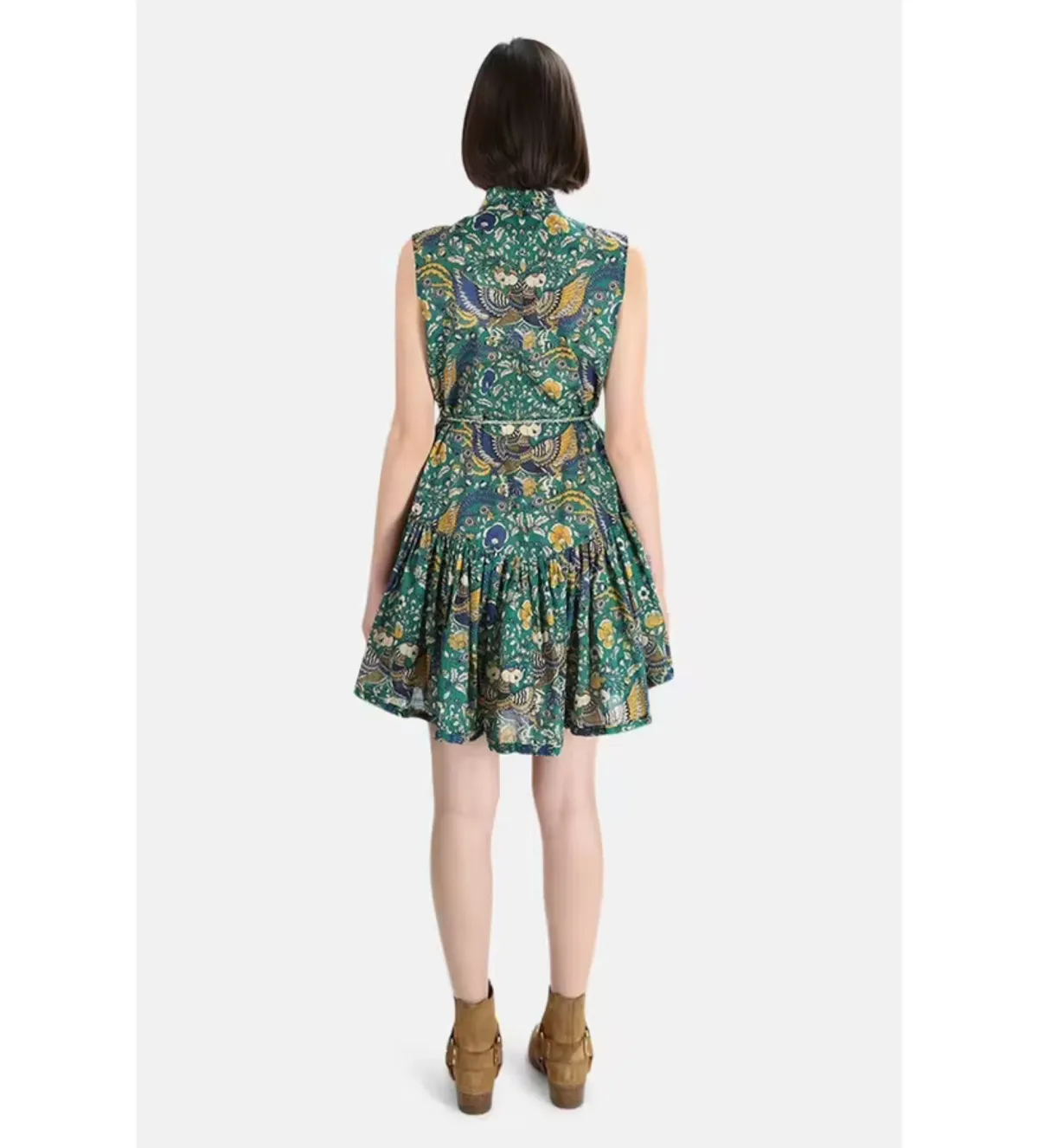 Zimmermann Edie Drop Waist Mini Dress Multi Size 0 / Size AU 8 - Image 2