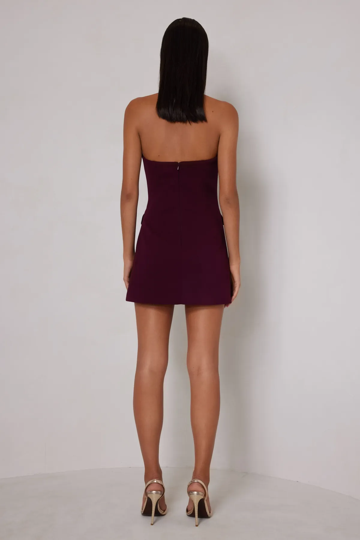 Elle Zeitoune Jillian Deep in Plum in Size 10 - Image 3