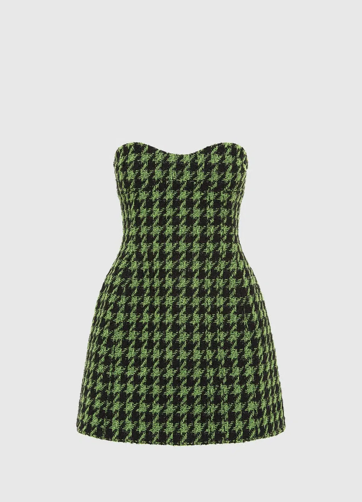 Leo Lin Jazlyn Tweed Blazer and Rosario Tweed Mini Dress Set in Houndstooth Size 8 - Image 2