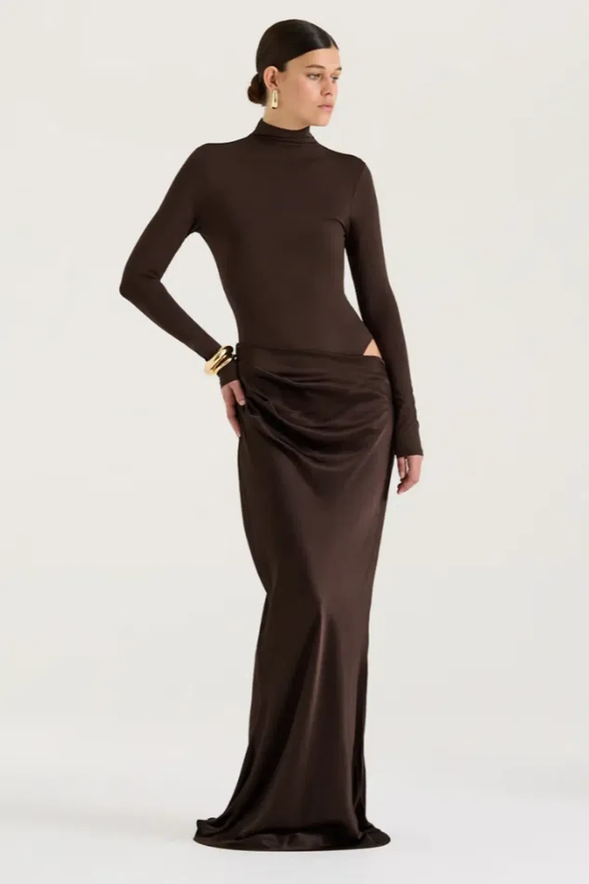 Henne Soraia Brown Size 10 - Image 2