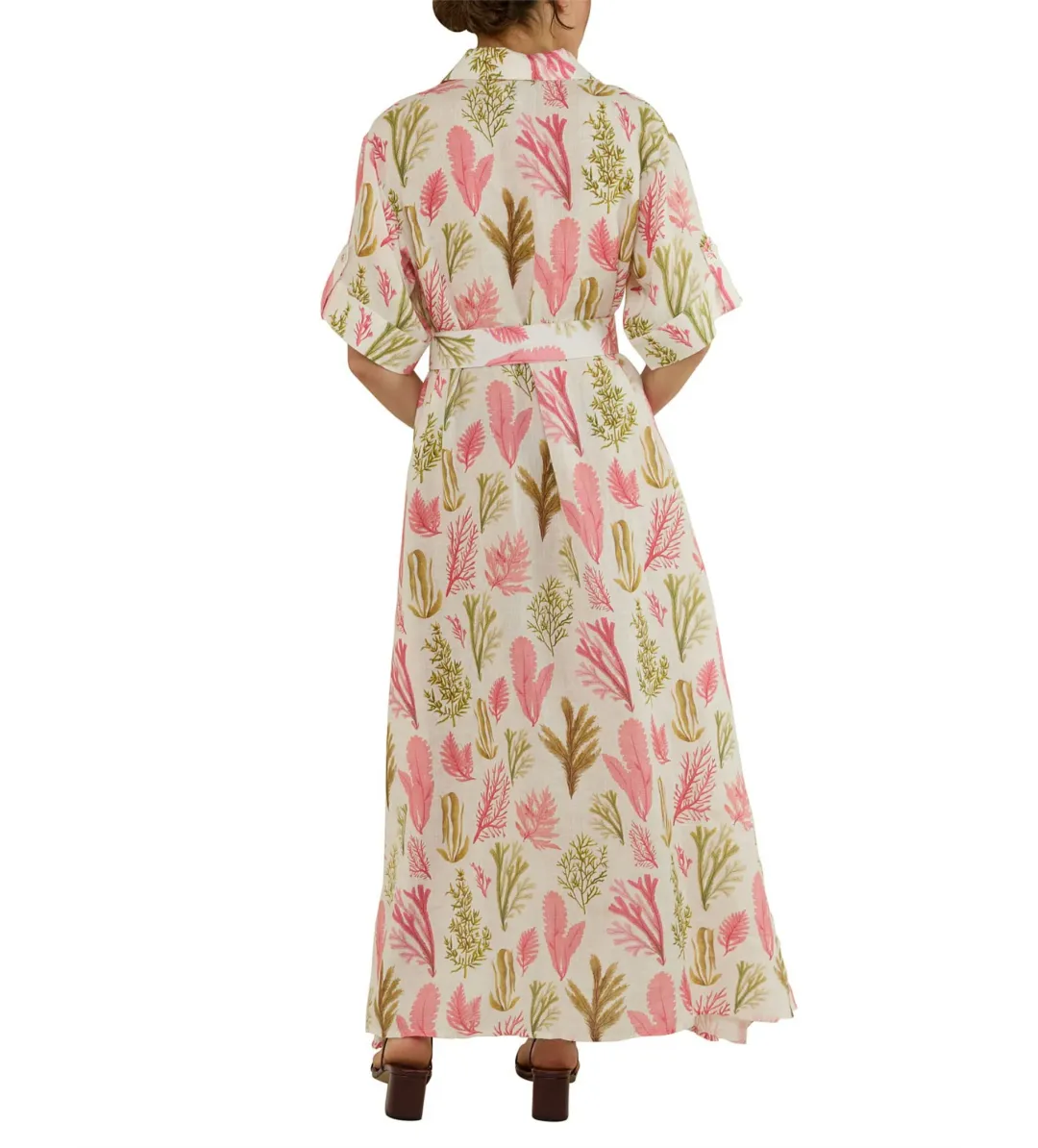 Palm Noosa Momento Dress in Sea Garden Print Size AU 6 for rent on The Volte - main image