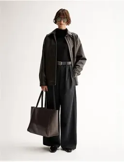 Elka Collective Melton Jacket Chocolate Size 8/S for rent on The Volte - image 4