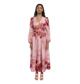 Sheike Swan Lake Midi Dress Pink Size 8 for rent on The Volte - image 1