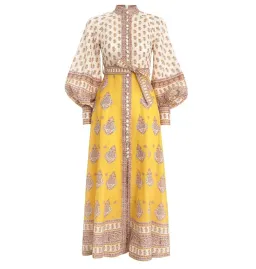 Zimmermann Bonita Midi Dress Print Size 0 / AU 8 for rent on The Volte - image 1