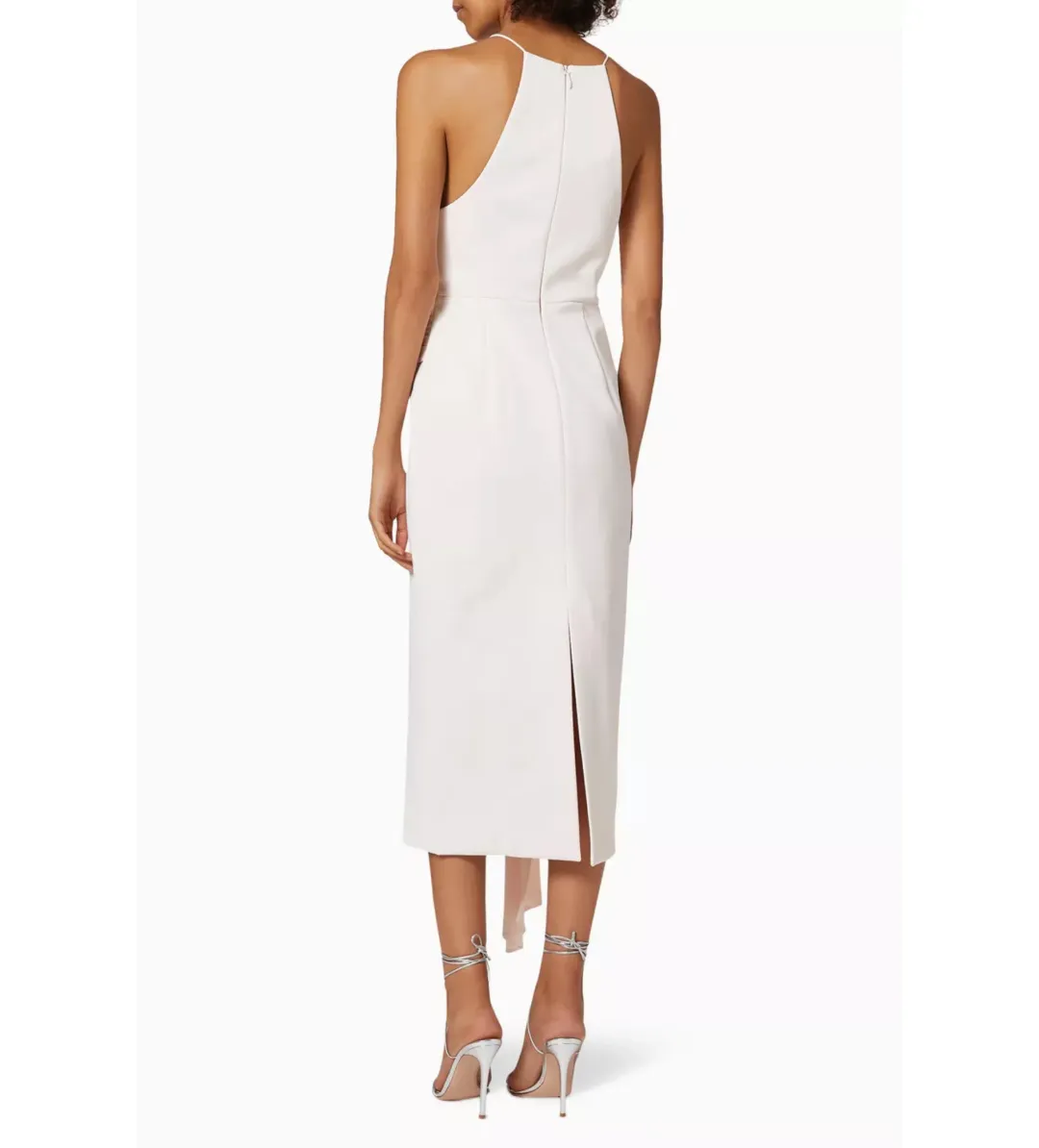 Acler Bercy Midi Dress Pink Size 6 for rent on The Volte - main image