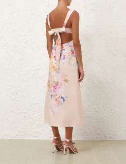 Zimmermann Crush Midi Dress Size AU 8 for rent on The Volte - image 4