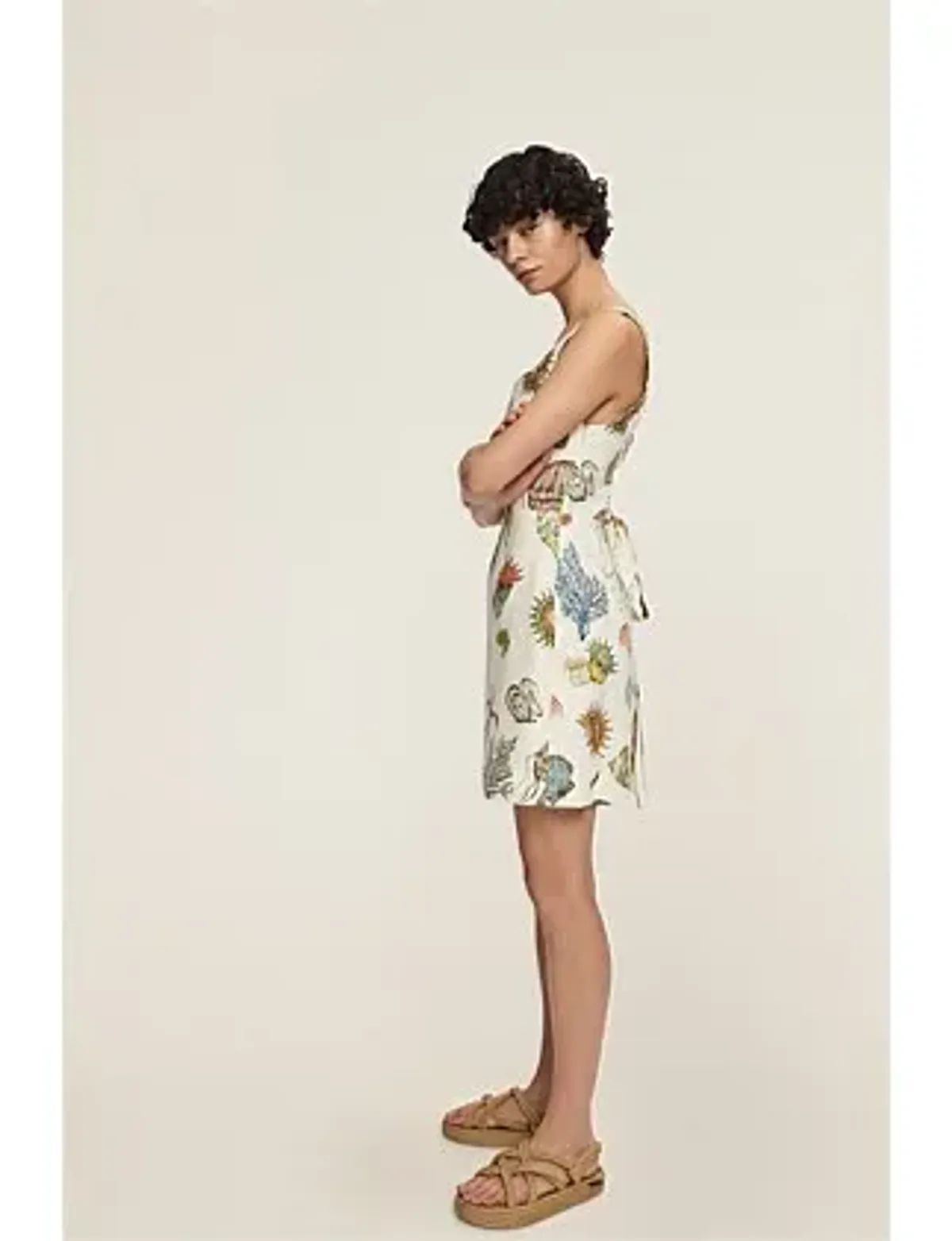 ALEMAIS SEA MINI DRESS SIZE 14 - Image 3