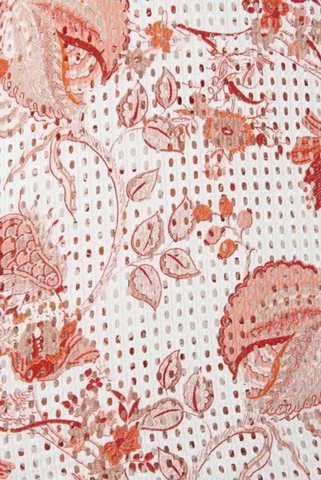 Thurley Chintz Print Broderie Mini Dress Floral Size 10 for rent on The Volte - main image