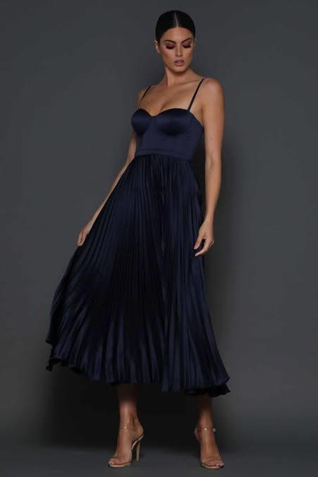 ELLE ZEITOUNE MILAN FRENCH NAVY SIZE 10 for rent on The Volte - main image