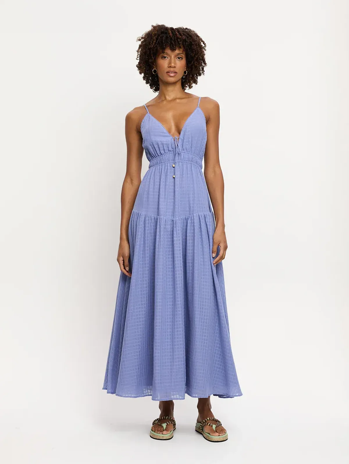 Kivari Chantelle Maxi Dress Purple Size AU 6 - Image 1