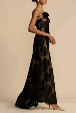 Arcina Ori Marcella Dress Maxi Black Size AU 8 for rent on The Volte - image 4