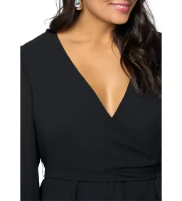 Curve Project Temptress Maxi Dress Black by Pink Dusk Size 16 for rent on The Volte - image 5