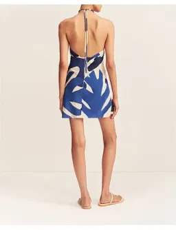 Shona Joy Edward Silk Halter Mini Dress Size 6/XS for rent on The Volte - image 5