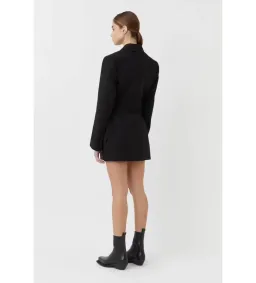 Camilla and Marc Tailored Cutout Mini Black Dress in Size 10 for rent on The Volte - image 2