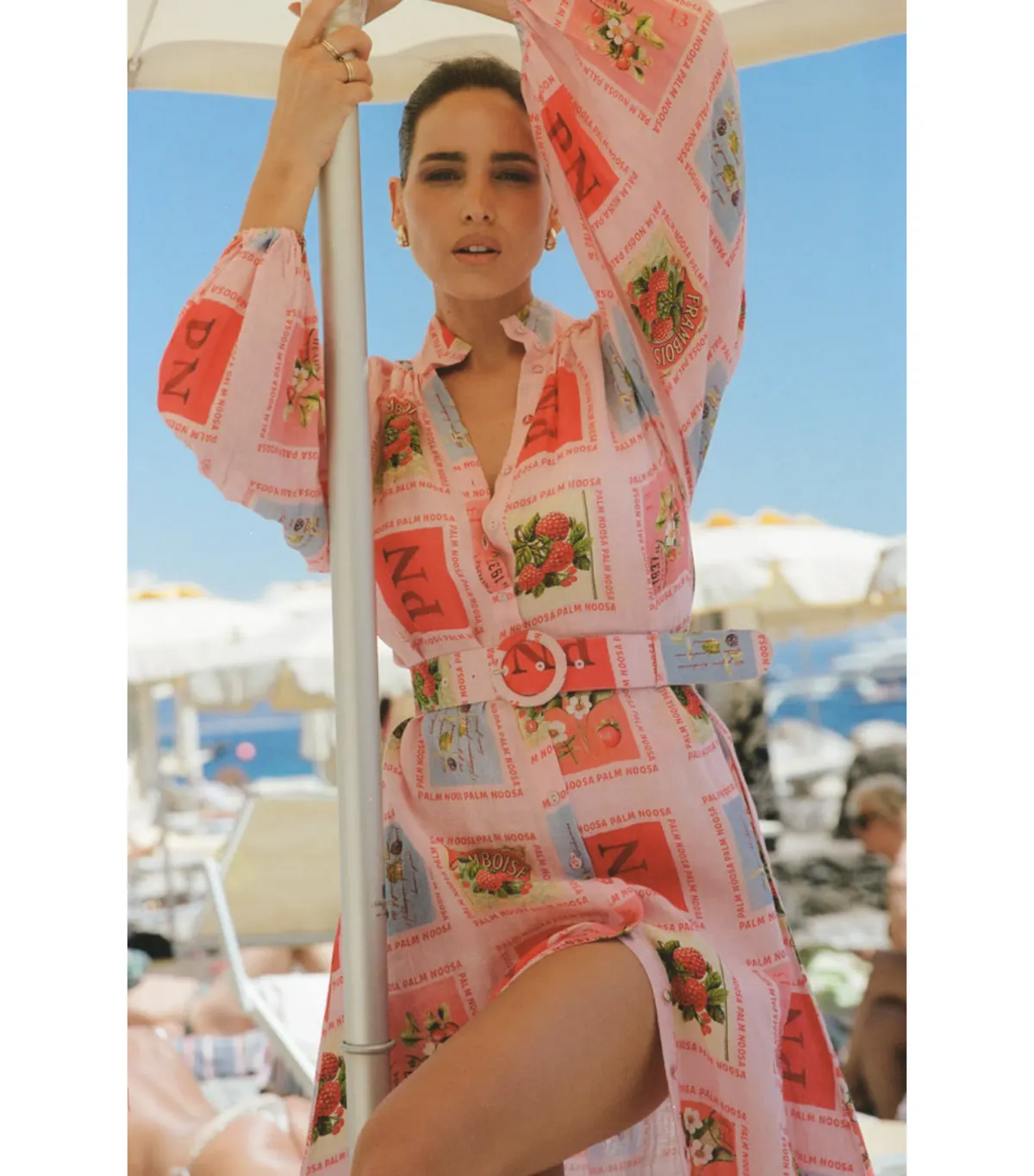 Palm Noosa Noddy Dress Strawberry Stamp Size AU 12 - Image 5