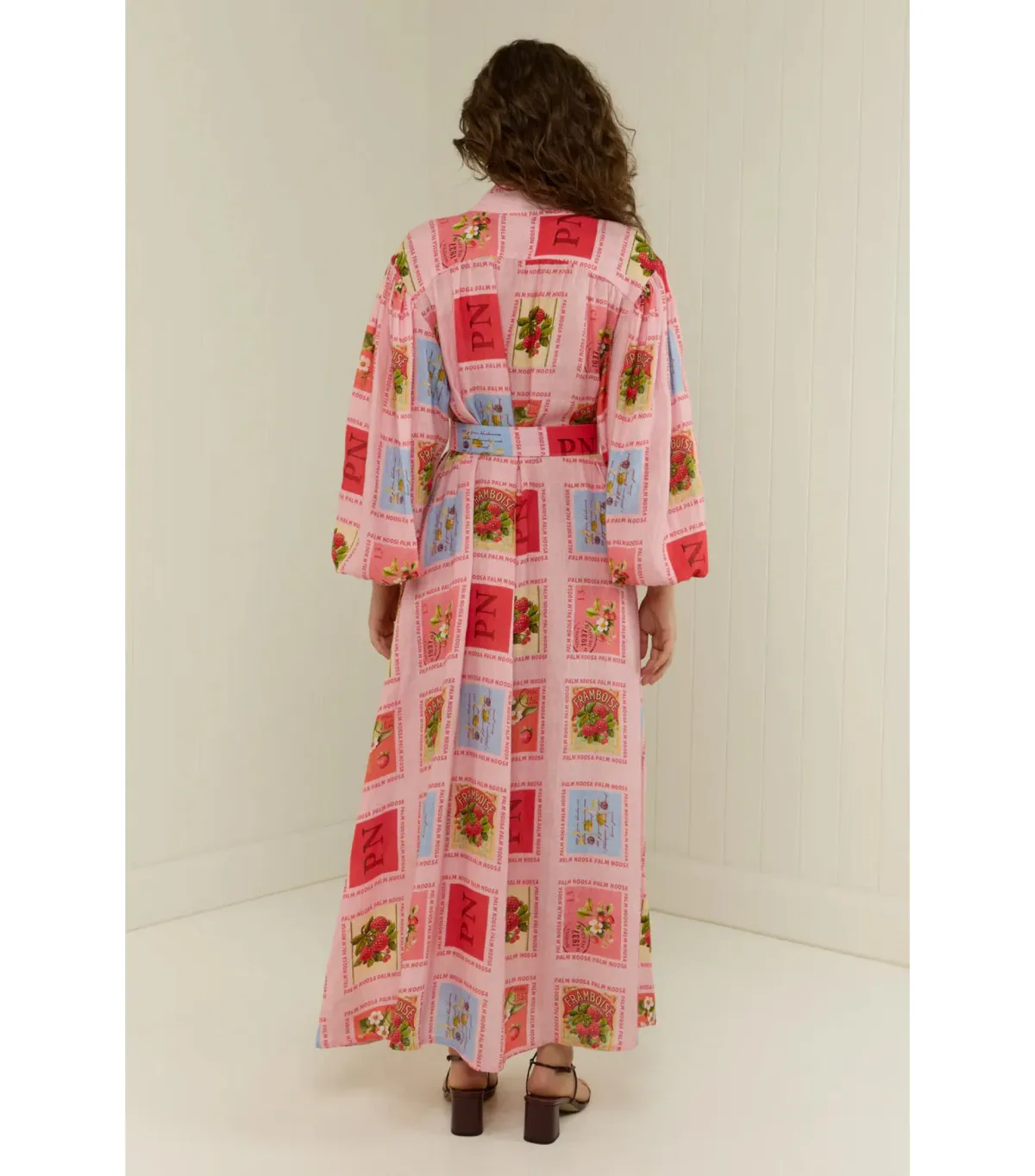 Palm Noosa Noddy Dress Strawberry Stamp Size AU 12 - Image 4