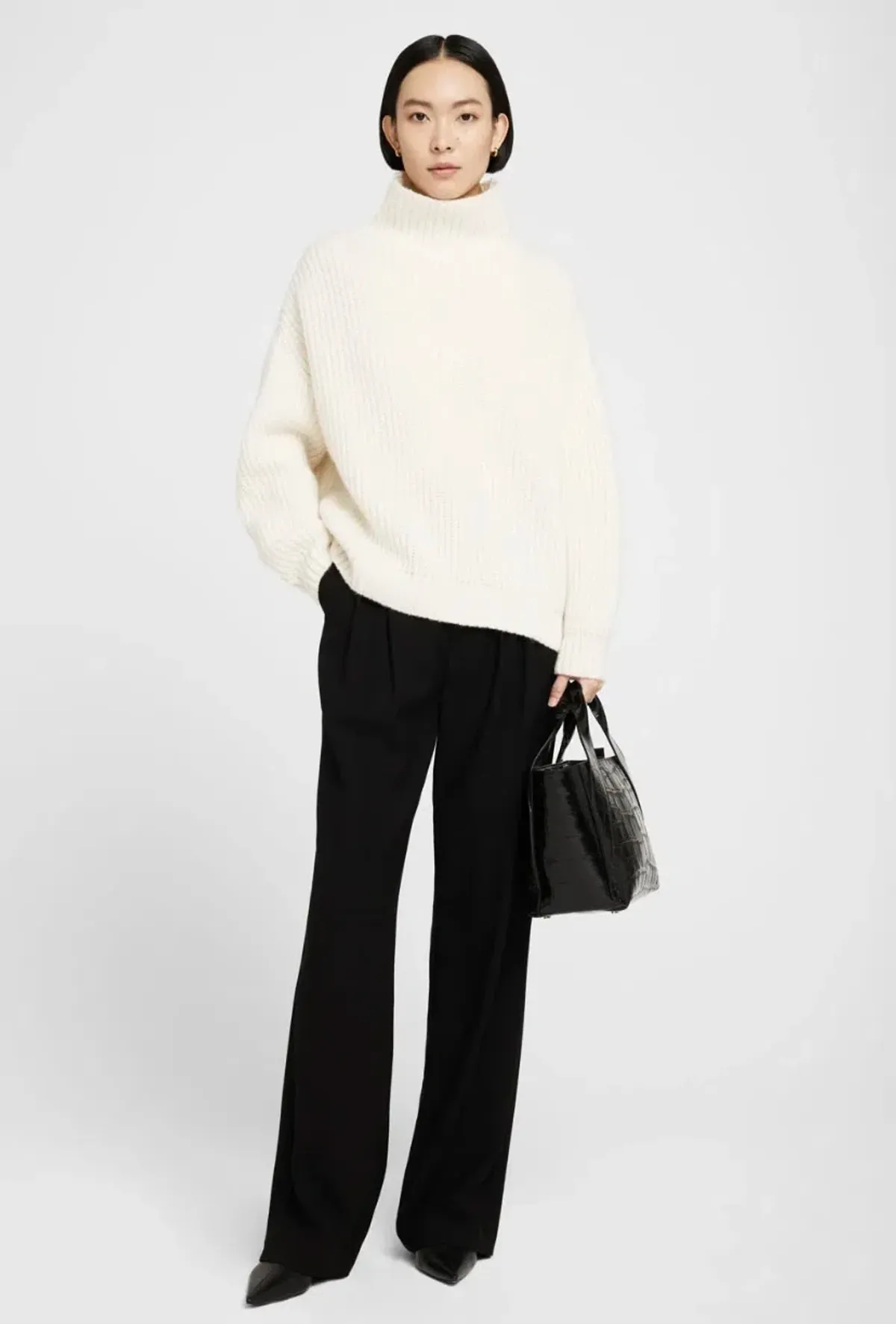 Anine Bing Sydney Sweater in Cream Size XS / AU 8 - Image 1