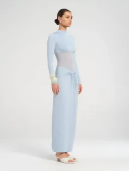 Benni Dora Maxi Dress in Blue Size AU 8 for rent on The Volte - image 2