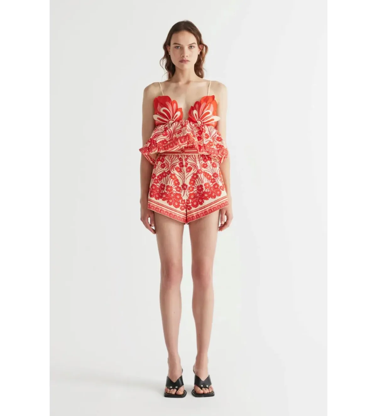 Antipodean Clover Set in Cherry Bomb Size AU 6 for rent on The Volte - main image