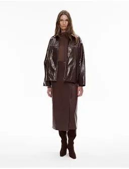 Button Wrap Midi Skirt for rent on The Volte - image 3