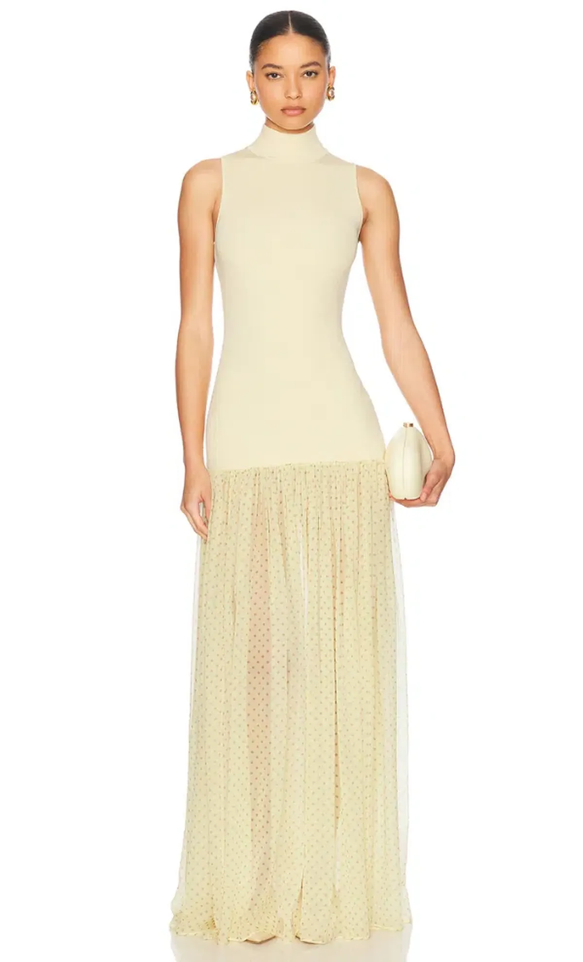 Helsa Costanza Gown Yellow Size 10 - Image 1