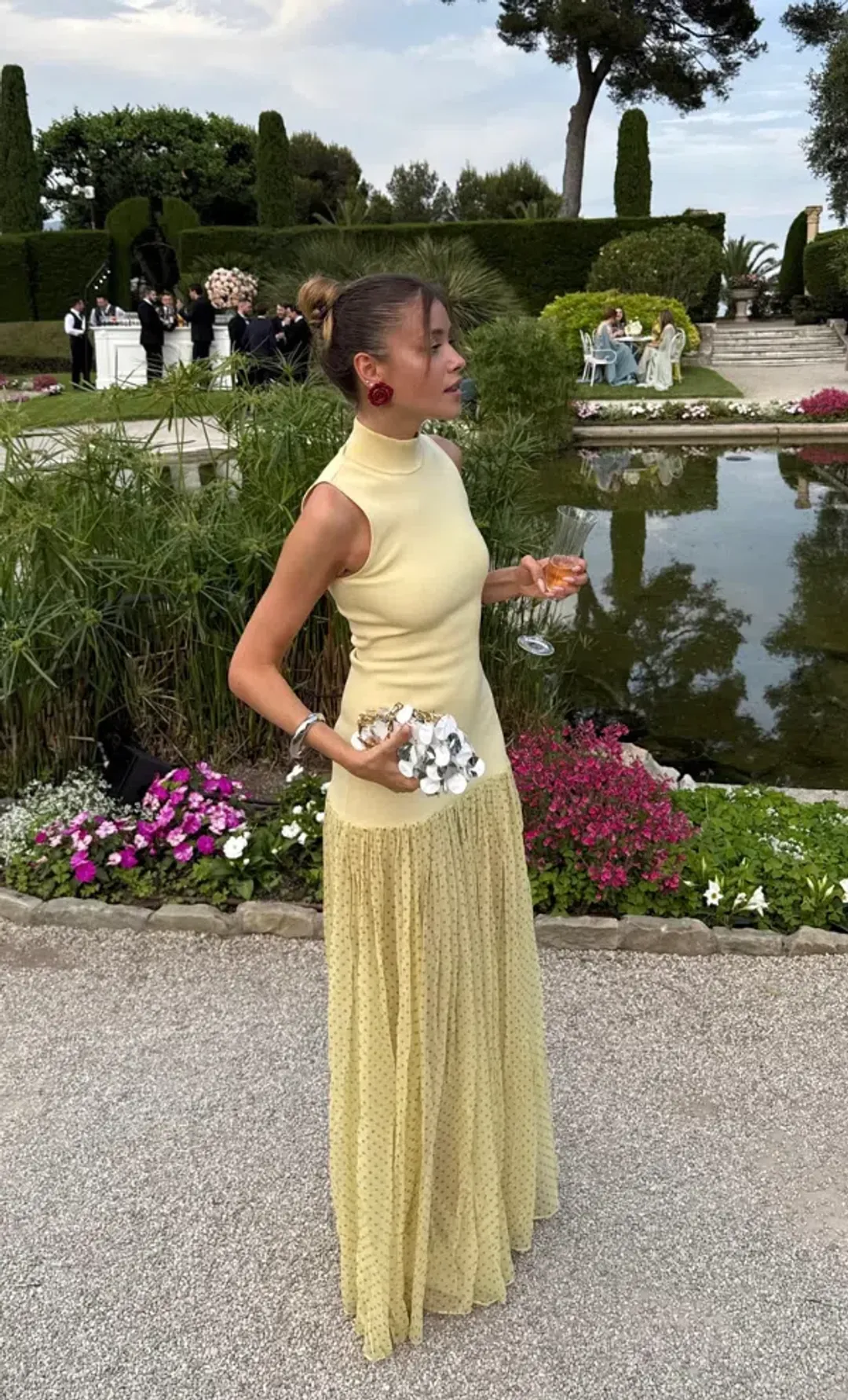 Helsa Costanza Gown Yellow Size 10 for rent on The Volte - main image