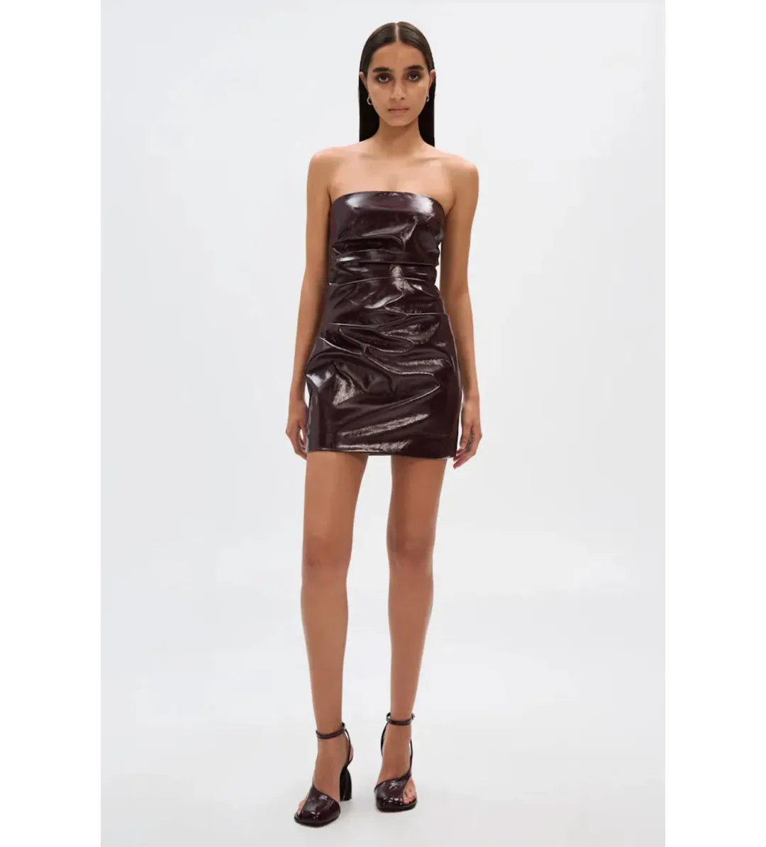 Misha The Alston Glazed Mini Dress Port Size M / AU 8-10 for rent on The Volte - main image