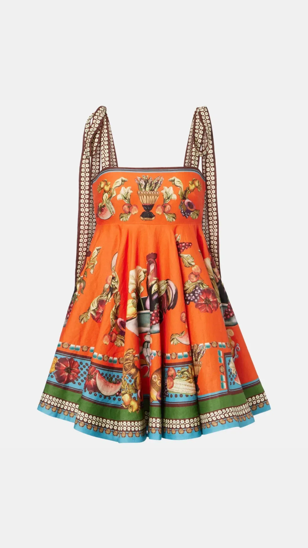 Alemais Rocco Mini Sundress Multi Size 10 for rent on The Volte - main image