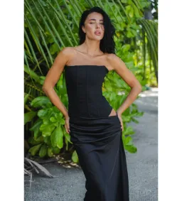 HNTR the label Huxley Gown Black Size AU 6 for rent on The Volte - image 5