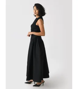 Rachel Gilbert Sophia Midi Dress Black Size AU 10 for rent on The Volte - image 2