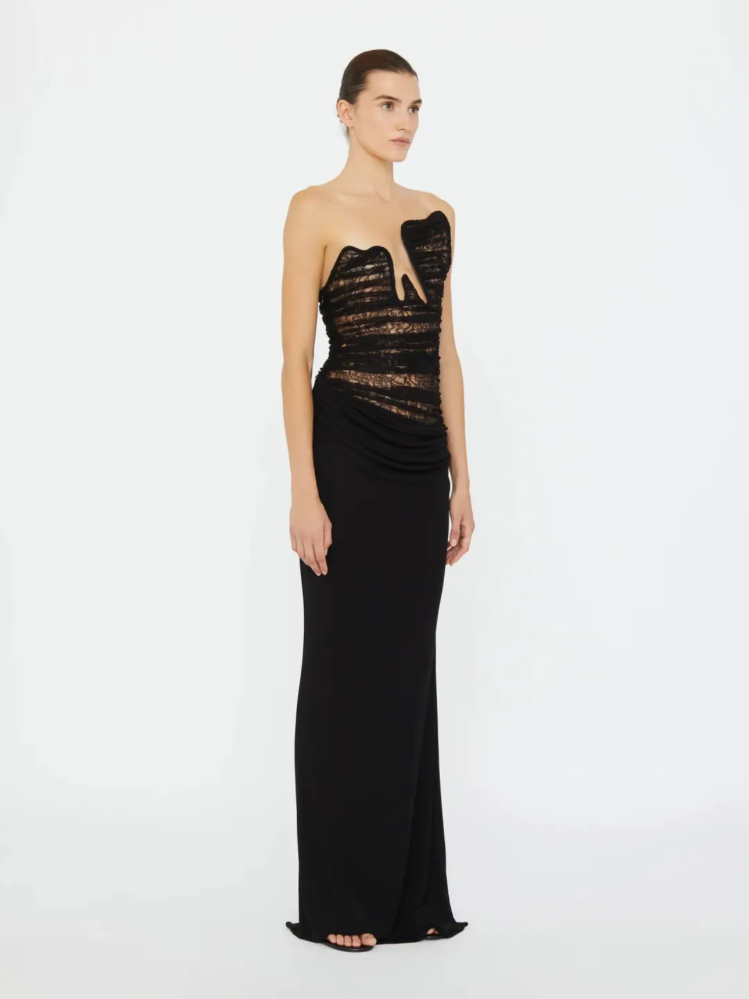 Christopher Esber Salacia Lace Gown Size 6 for rent on The Volte - main image
