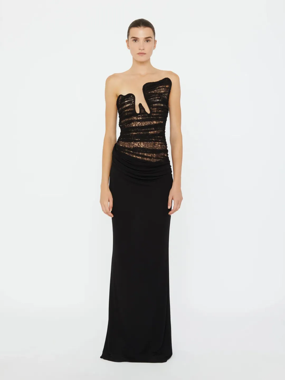 Christopher Esber Salacia Lace Gown Size 6 for rent on The Volte - main image