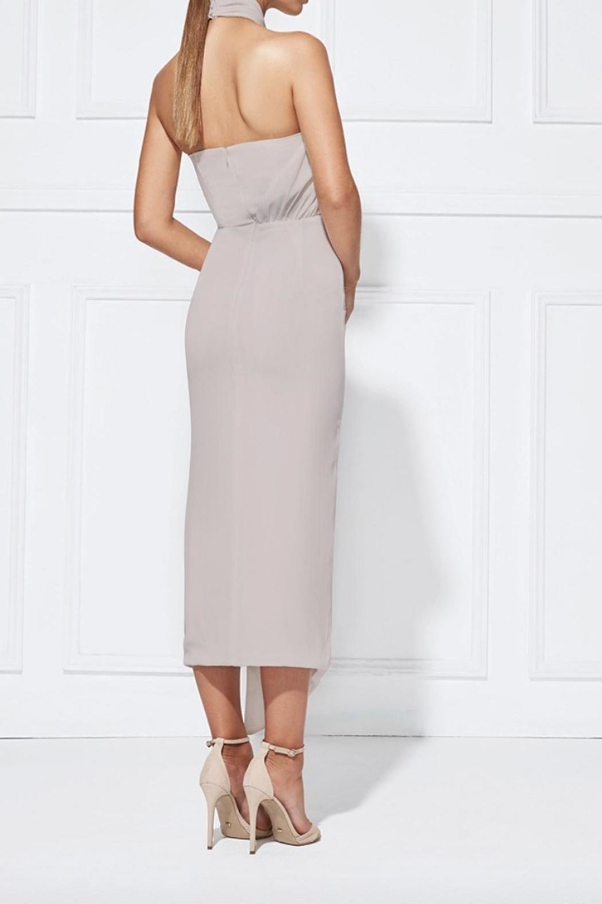 MISHA Trivata Dress Nude Size 6/XS - Image 3