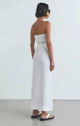 Viktoria Woods Rome Bustier White Size 1/aU 8 for rent on The Volte - image 3